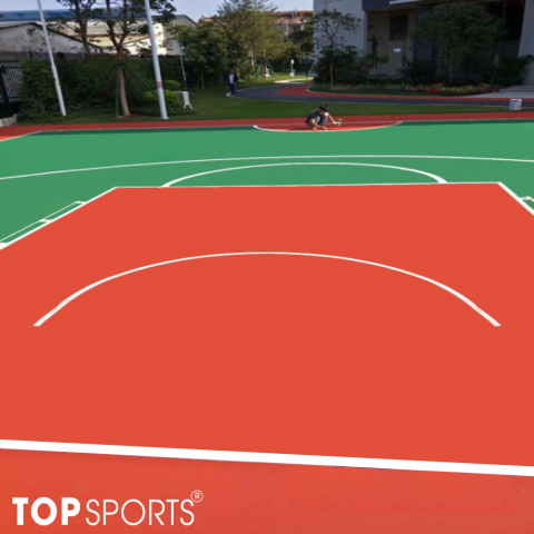 sơn sân bóng rổ chuyên nghiệp