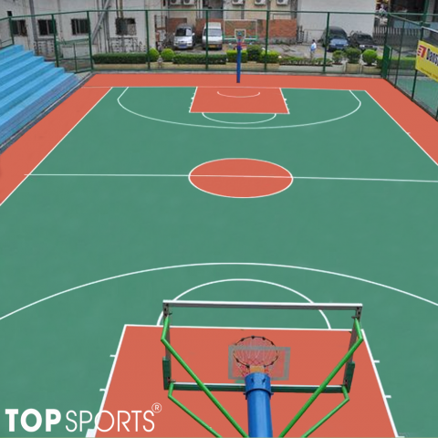 sơn sân bóng rổ 1