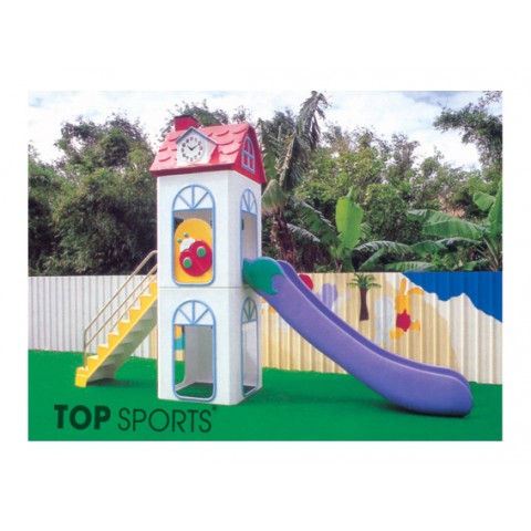 cầu trượt nhà đồng hồ