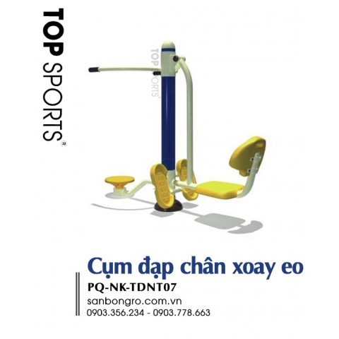 cum dap chan xoay eo