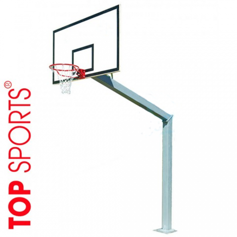 cột bóng rổ cho ttvh thể thao với bảng rổ topsports composite